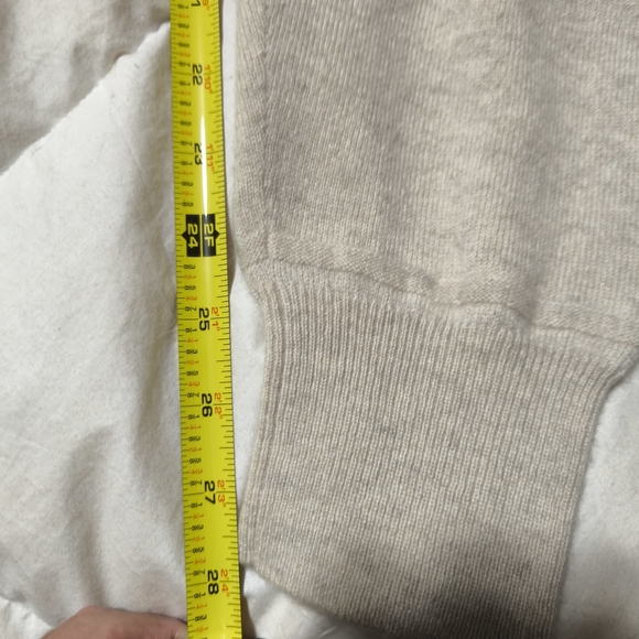 EUC Theory women's 100% cashmere Cream Arleena jogger pants Sz S - Picture 10 of 14